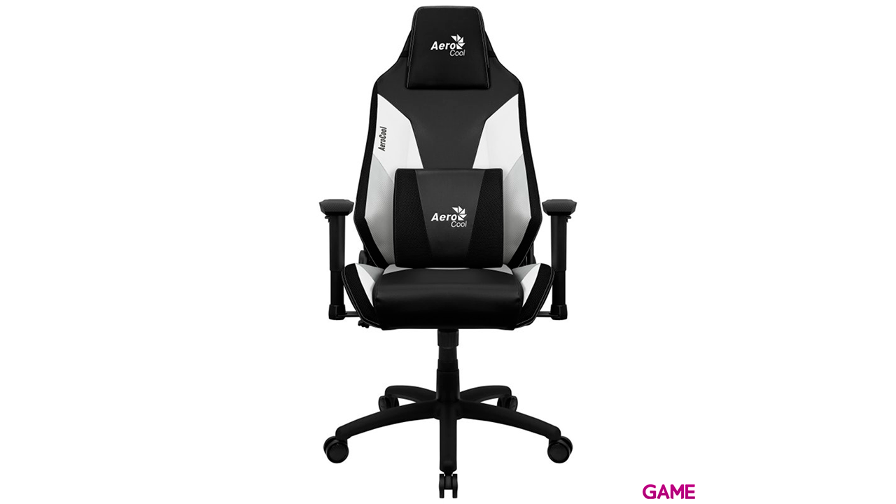 Aerocool Admiral Negro Blanco - Silla Gaming-0