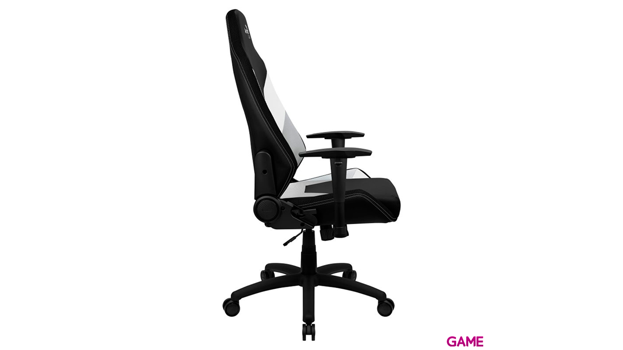 Aerocool Admiral Negro Blanco - Silla Gaming-5