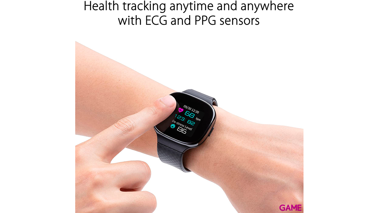 ASUS VivoWatch BP LCD Pulsera de actividad IP67 Negro-3