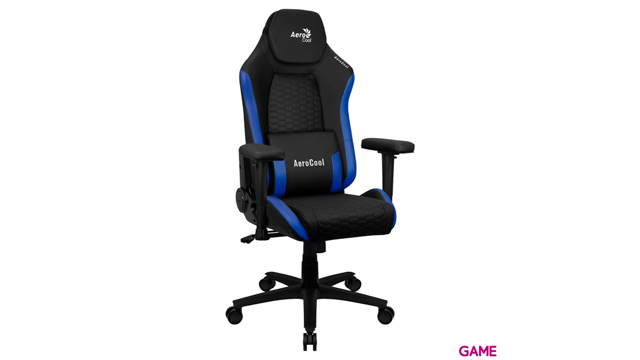 Aerocool CROWNBB Azul - Silla Gaming-2