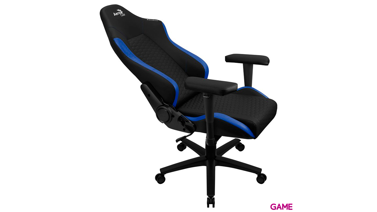 Aerocool CROWNBB Azul - Silla Gaming-4