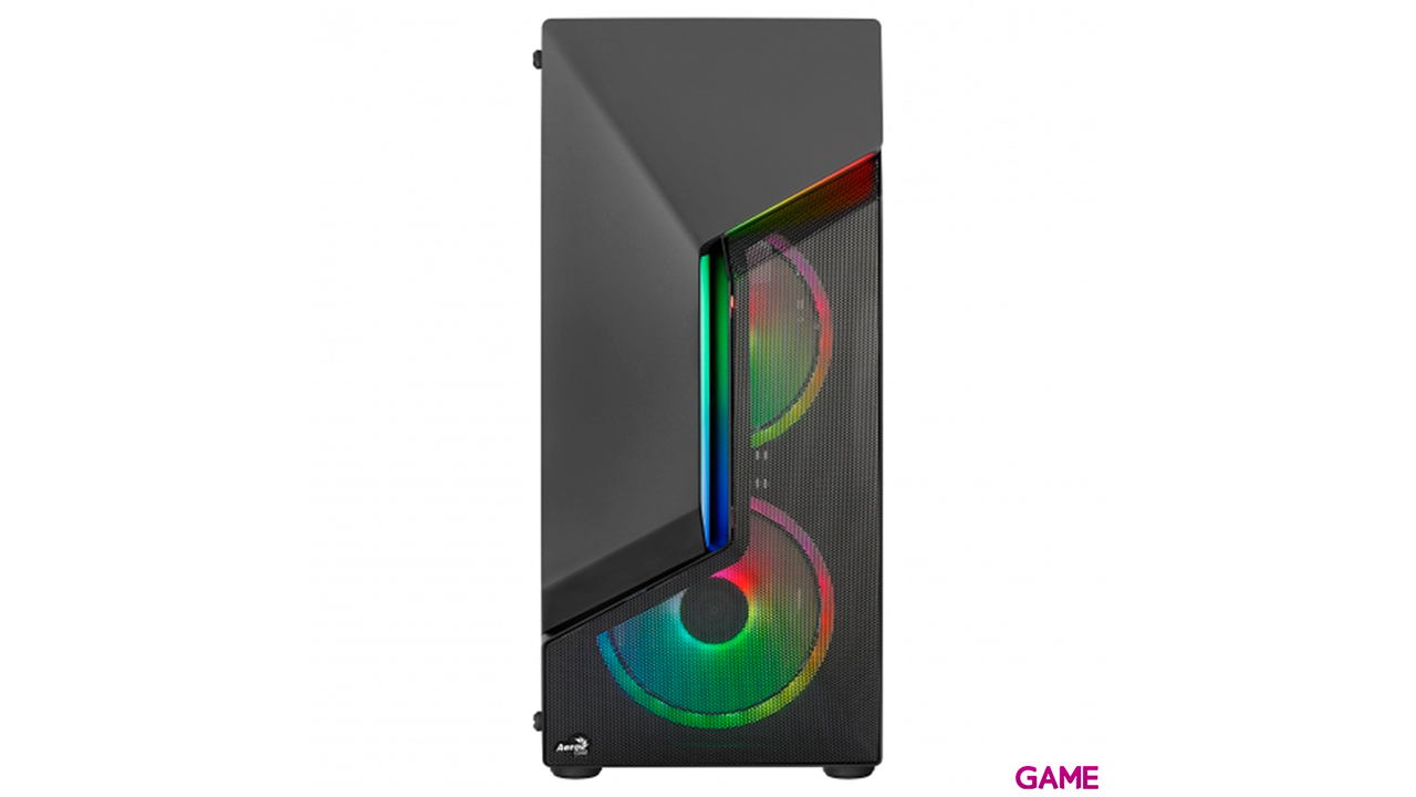 Aerocool Scape V3 ATX Cristal Templado ARGB Negro - Caja Ordenador-1