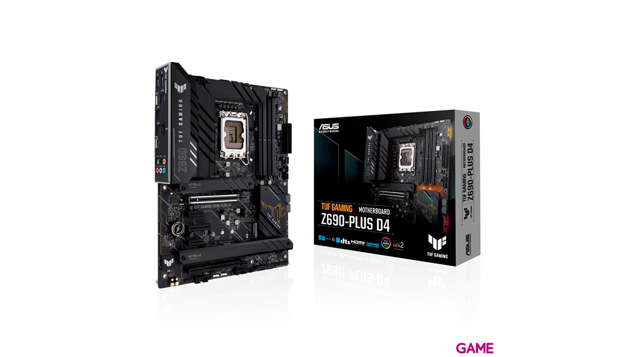 ASUS TUF Gaming Z690-PLUS D4 Intel Z690 ATX - Placa Base-0