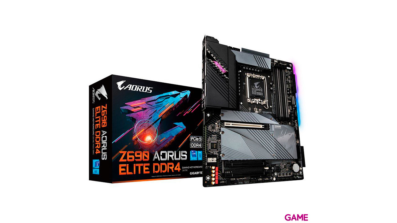 Gigabyte Aourus Elite 1700 Z690 DDR4 10 - Placa Base-1