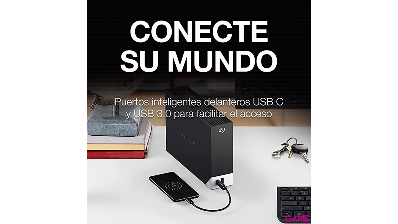 Seagate One Touch Desktop HUB USB 3.0 14000GB - Disco Duro Externo-1
