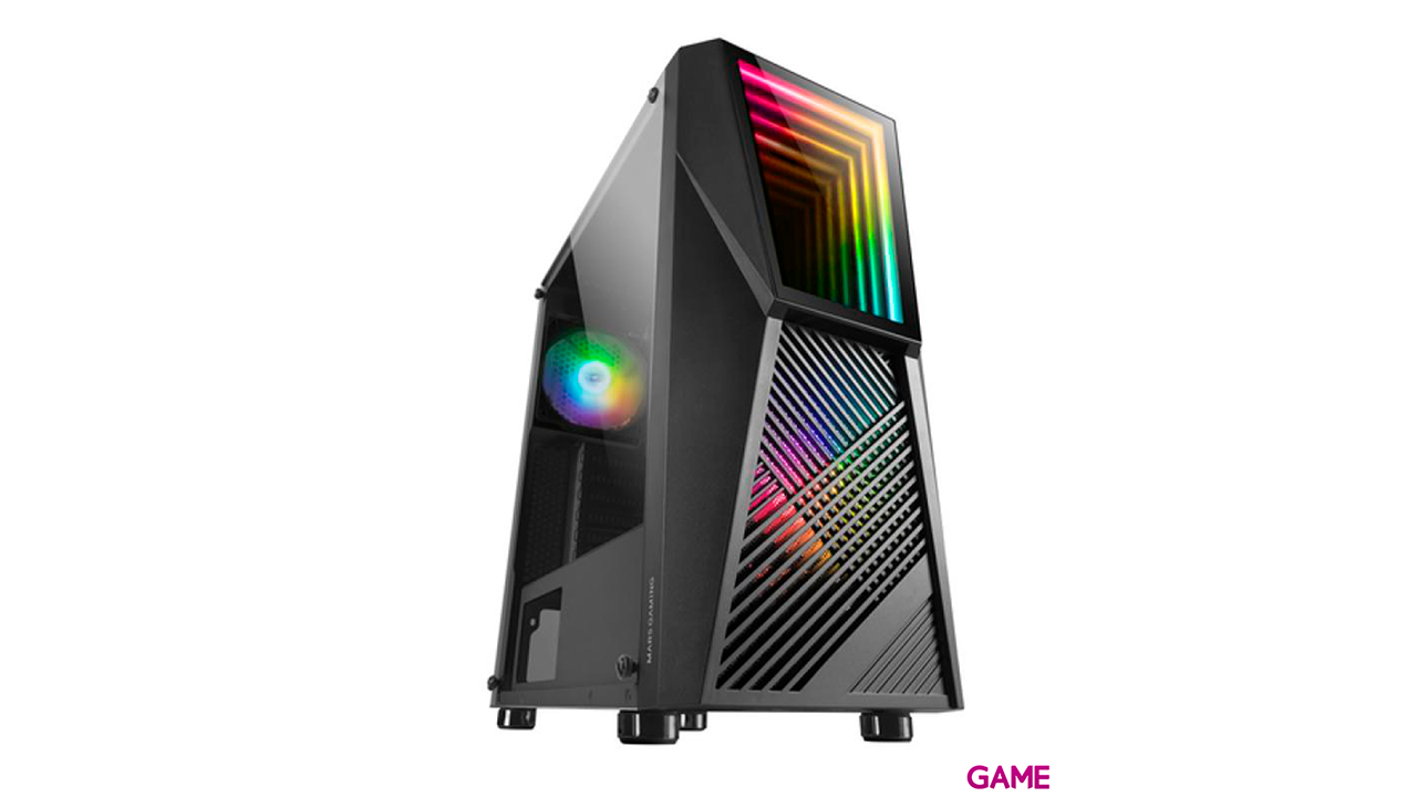 Mars Gaming MC777 ATX ARGB Negro - Caja Ordenador-1