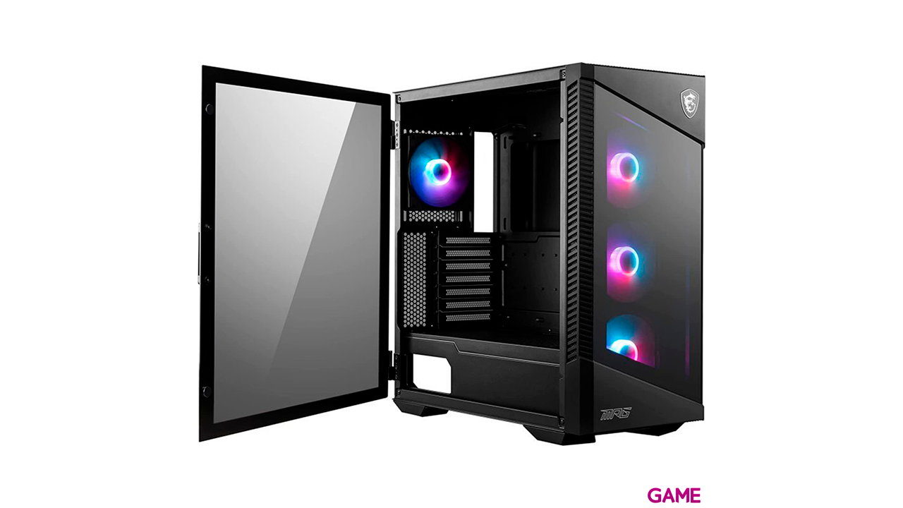 MSI MPG VELOX 100R Midi Tower Negro - Caja Ordenador-4