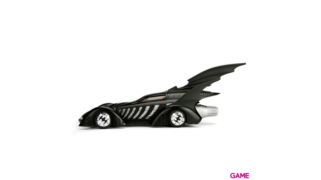 Set figura + coche Batmovil metal Batman Forever DC Comics-0