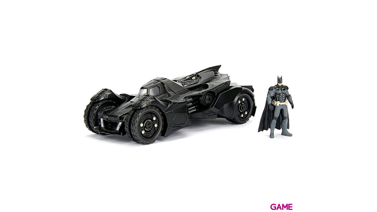 Set figura + coche Batmovil metal Arkham Knight DC Comics-3