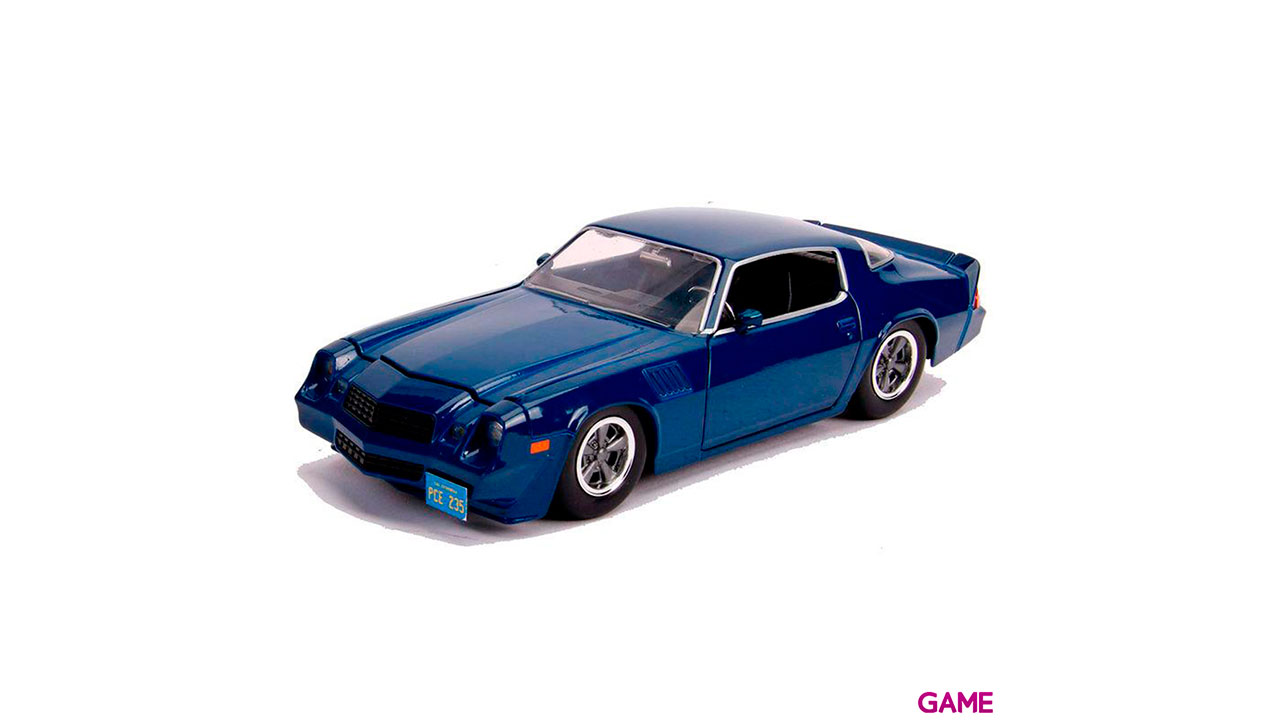 Coche metal Chevy Camaro 1979 Z28 Stranger Things & moneda-2