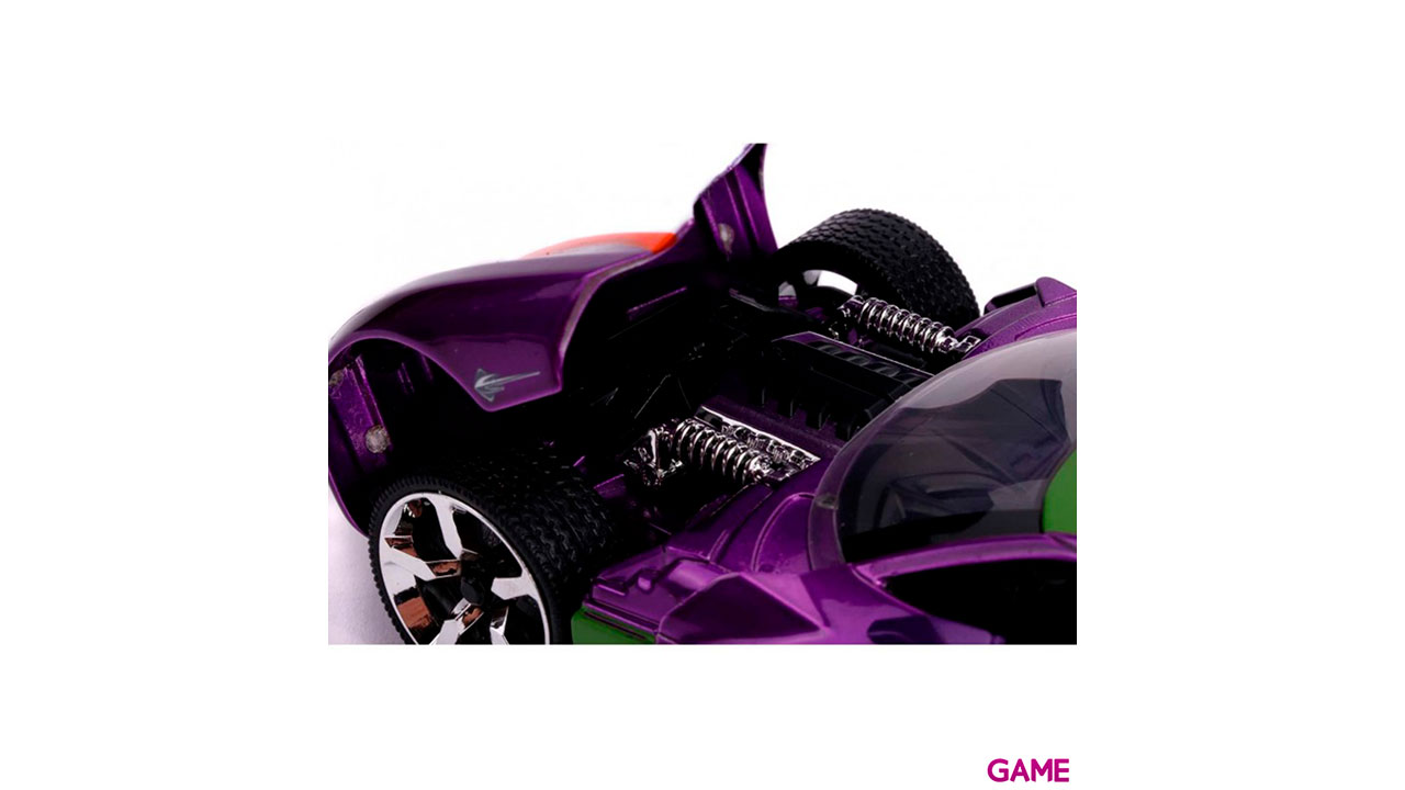 Figura coche Chevy Corvette Stingray 2009 Joker DC comics-4