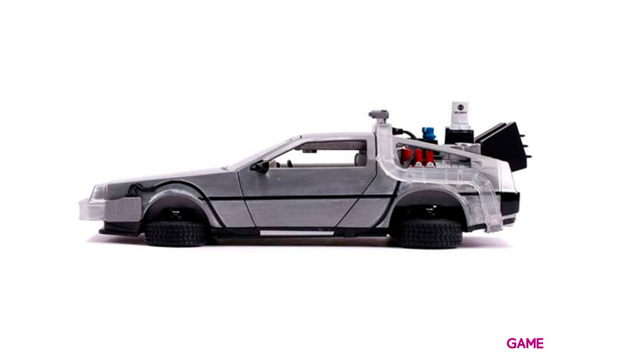 Figura Coche metal Time Machine DLorean Regreso al Futuro-2