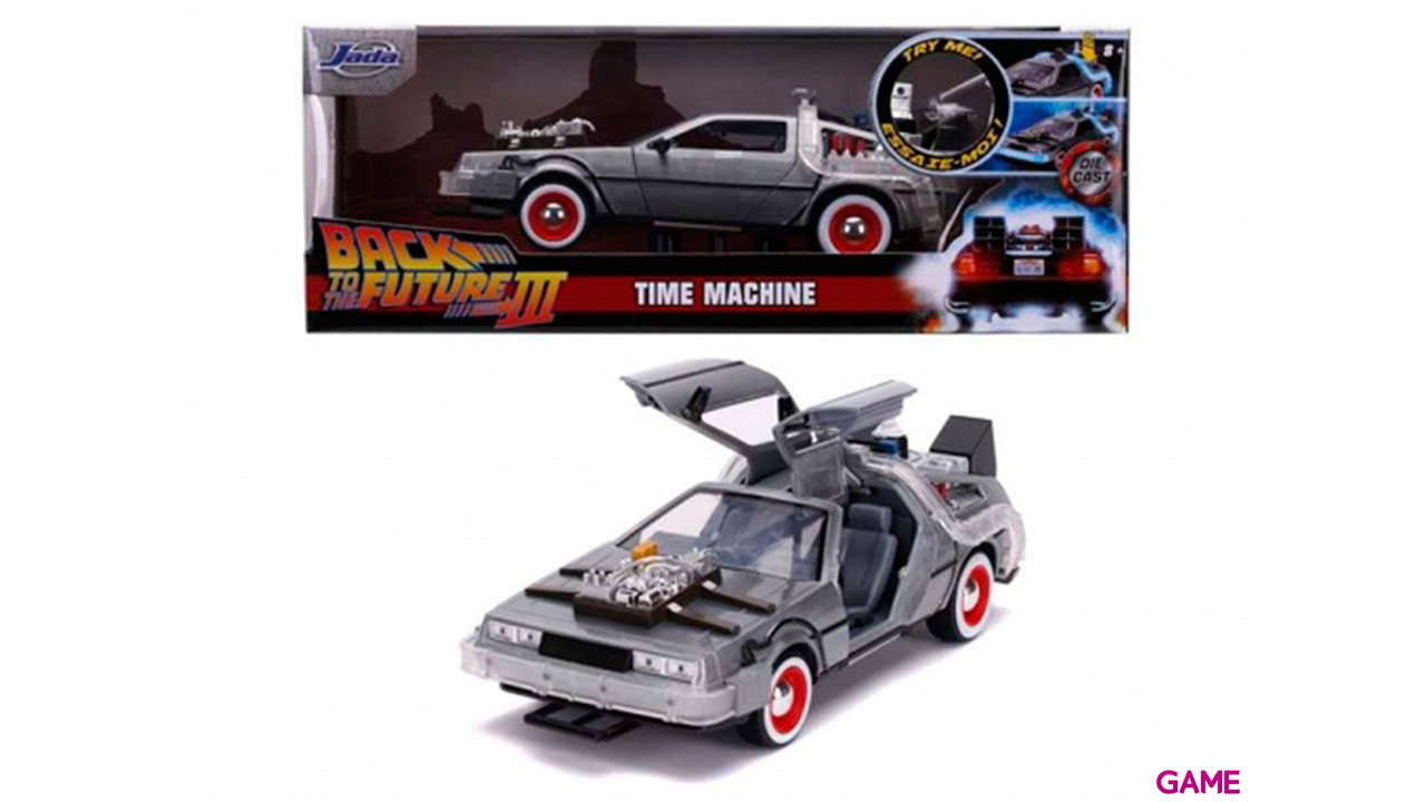 Figura Coche DLorean Regreso al Futuro 3-2