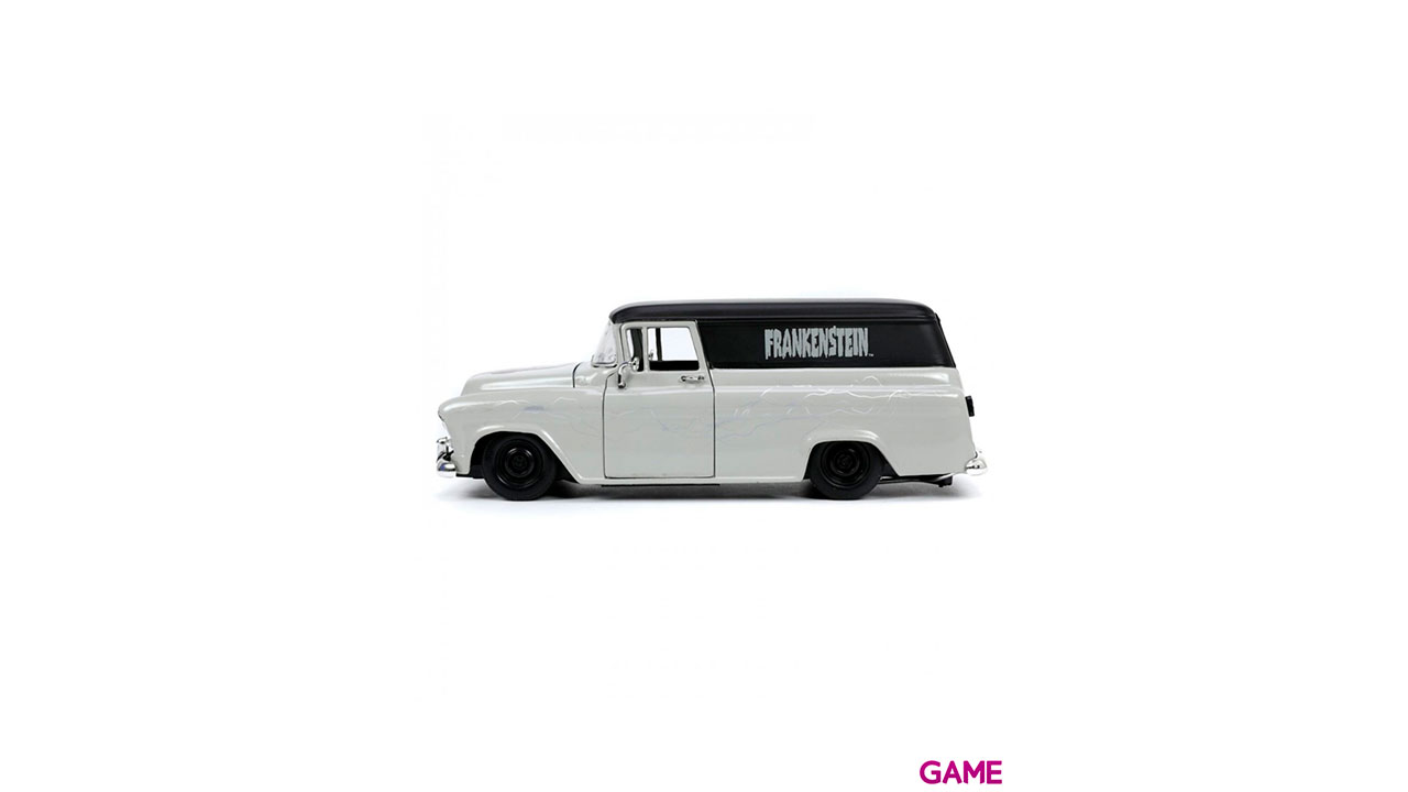 Figura + coche Chevy Suburban Delivery 1957 Frankenstein-0