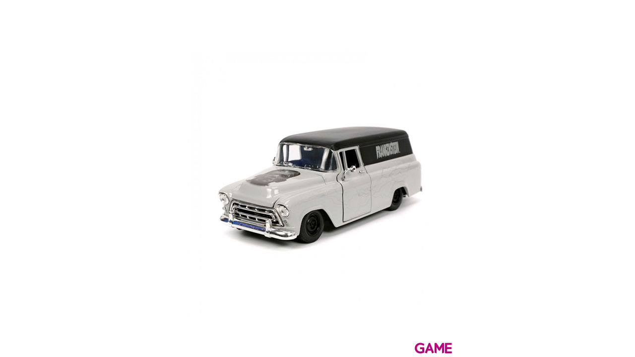 Figura + coche Chevy Suburban Delivery 1957 Frankenstein-5