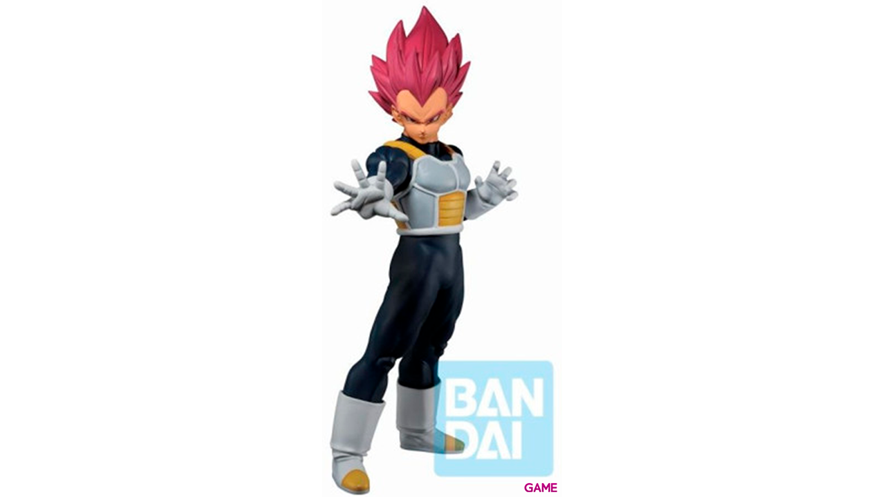 Figura Ichibansho Super Saiyan God Vegeta Back To The Film Dragon Ball 24cm-1