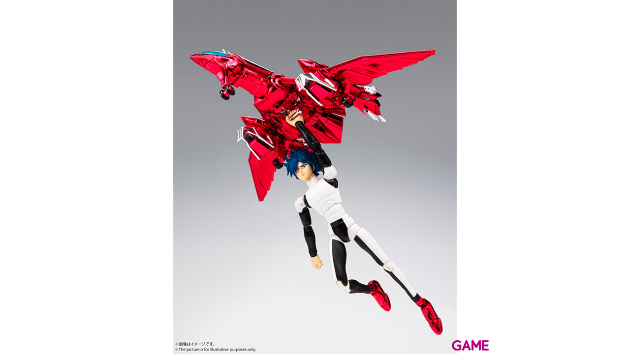 Figura Saint Cloth Myth Ex Steel Saint Skycloth Sho Revival Ver Saint Seiya 16cm-3