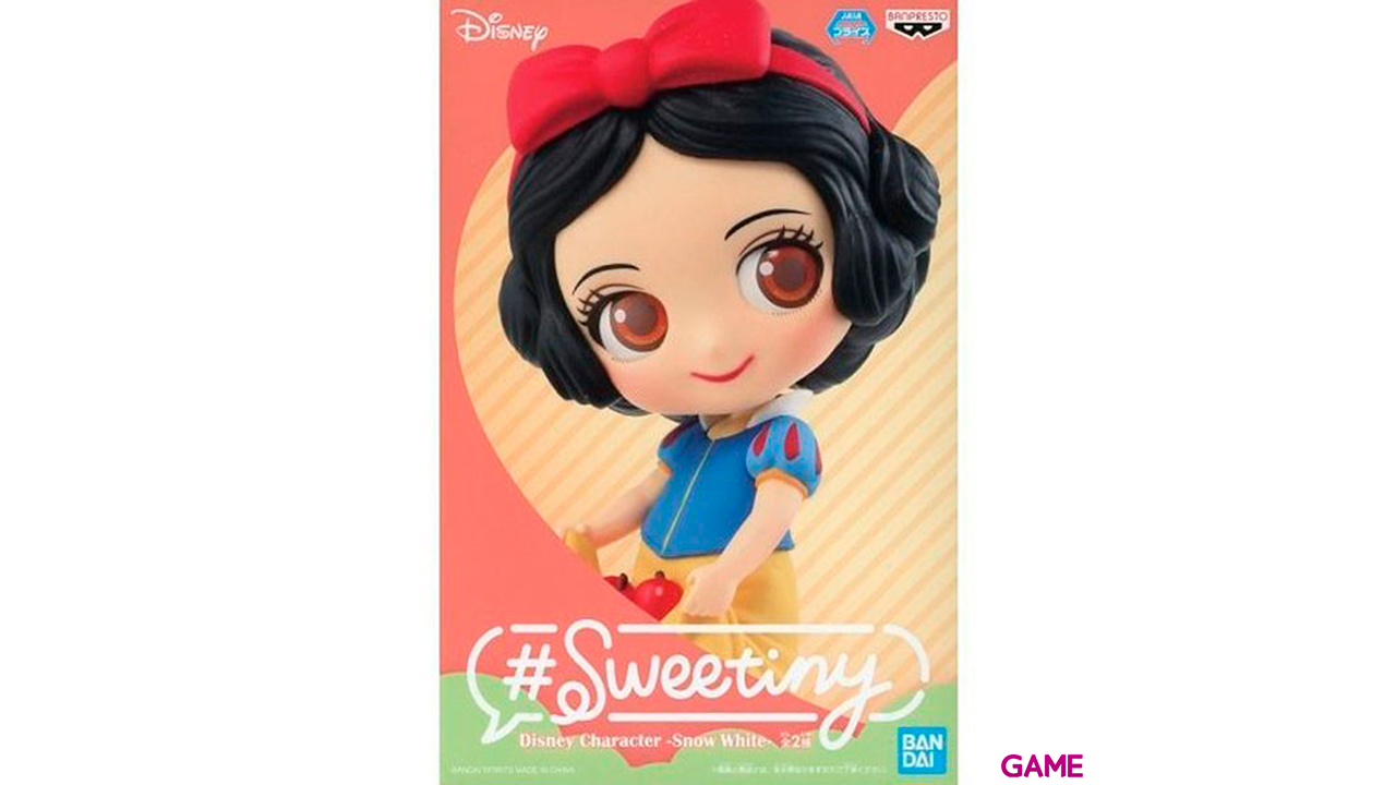Figura Blancanieves Disney Sweetiny Q posket B 10cm-0