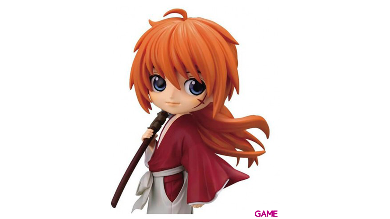 Figura Kenshin Himura Rurouni Kenshin Meiji Swordsman Romantic Story Q Posket A 14cm-1