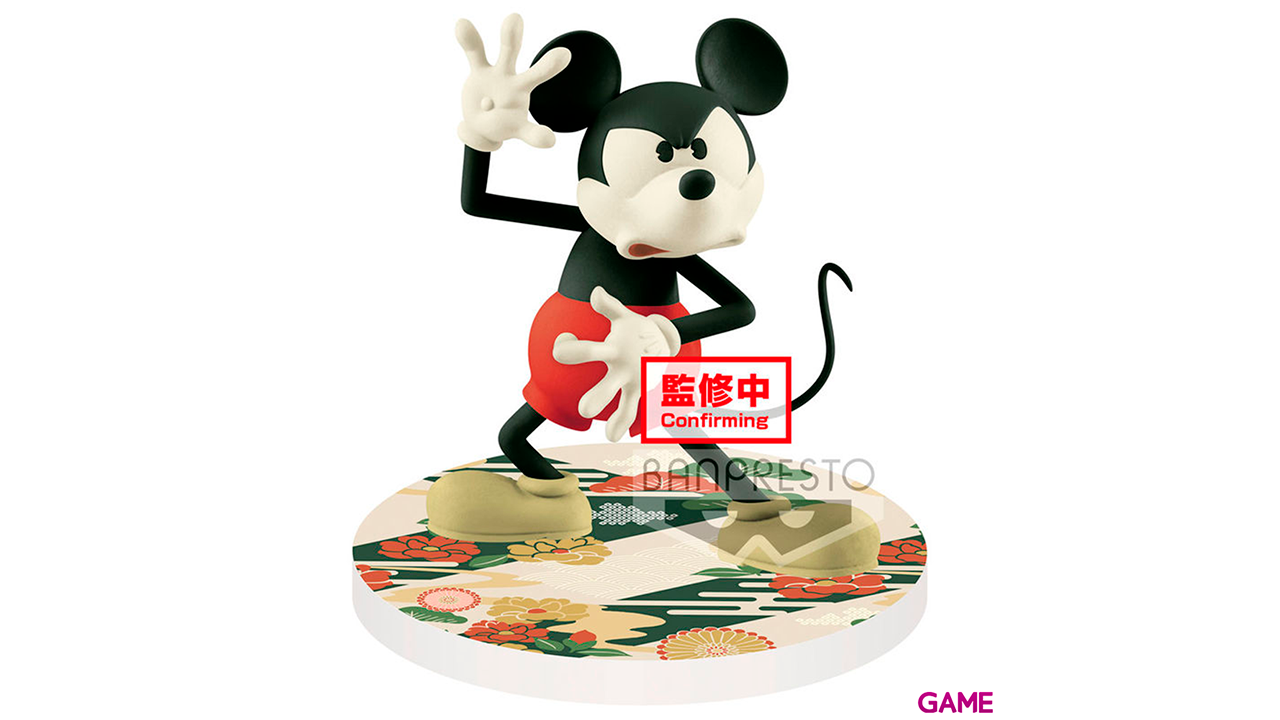 Figura Mickey Mouse Disney Touch Japonism Q Posket B 10cm-0