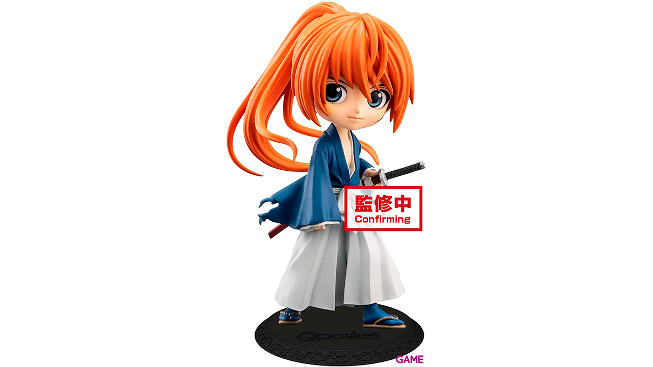 Figura Battousai Himura Rurouni Kenshin Meiji Swordsman Romantic Story Q Posket A 14cm-0