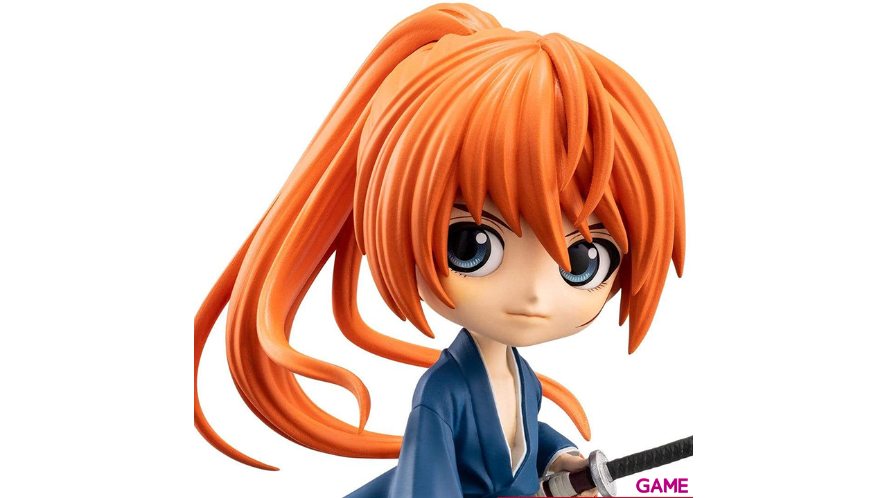 Figura Battousai Himura Rurouni Kenshin Meiji Swordsman Romantic Story Q Posket A 14cm-1