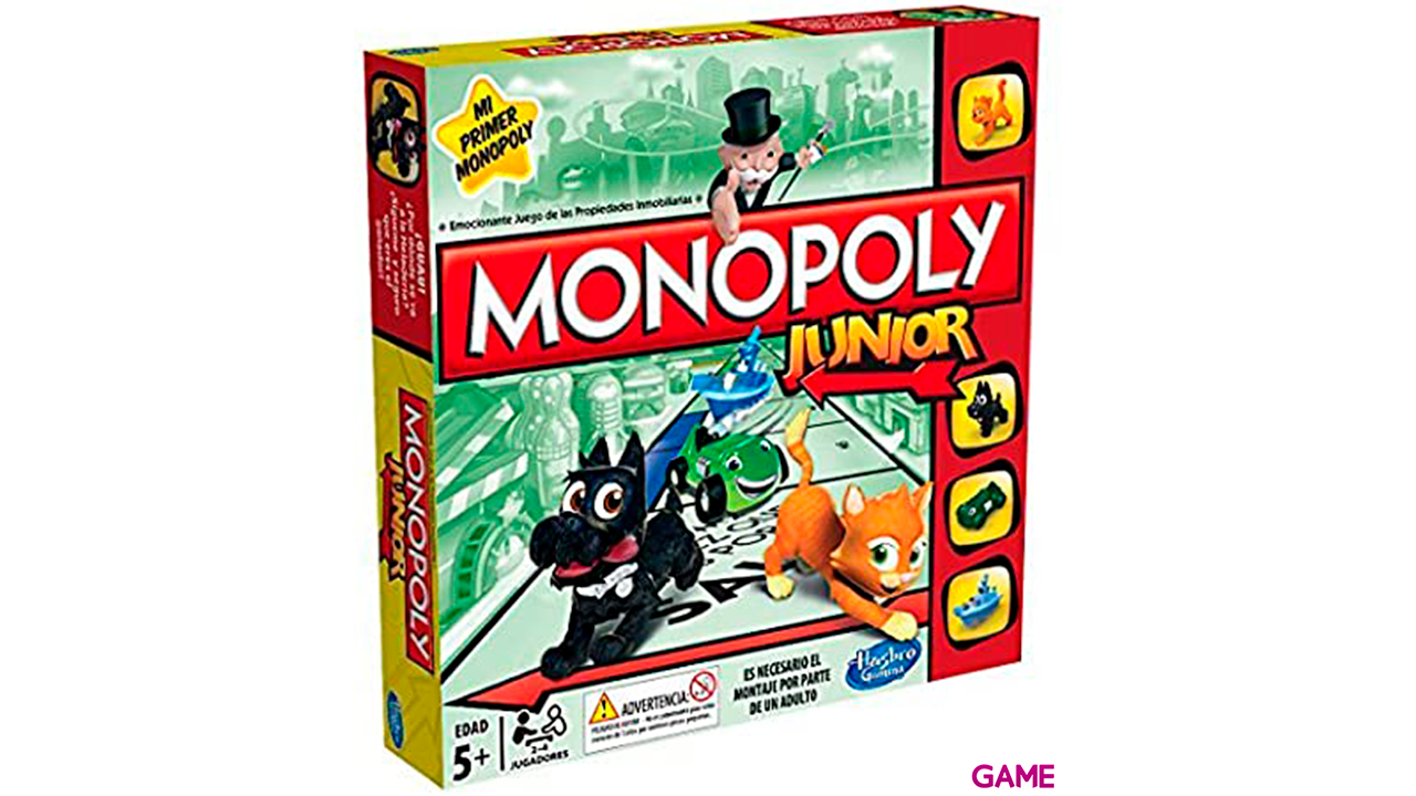 Juego Monopoly Junior-0