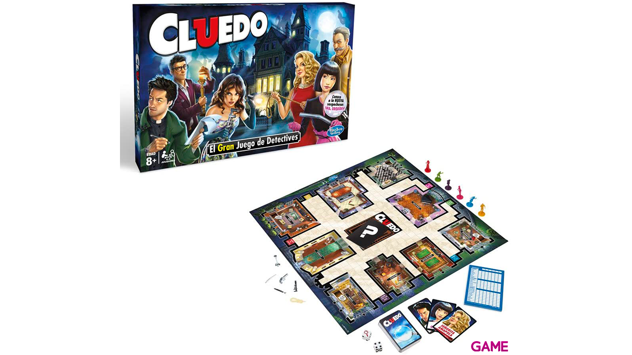Juego de Mesa Cluedo-1
