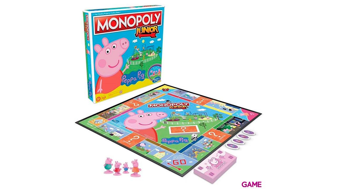 Juego Monopoly Junior Peppa Pig-1