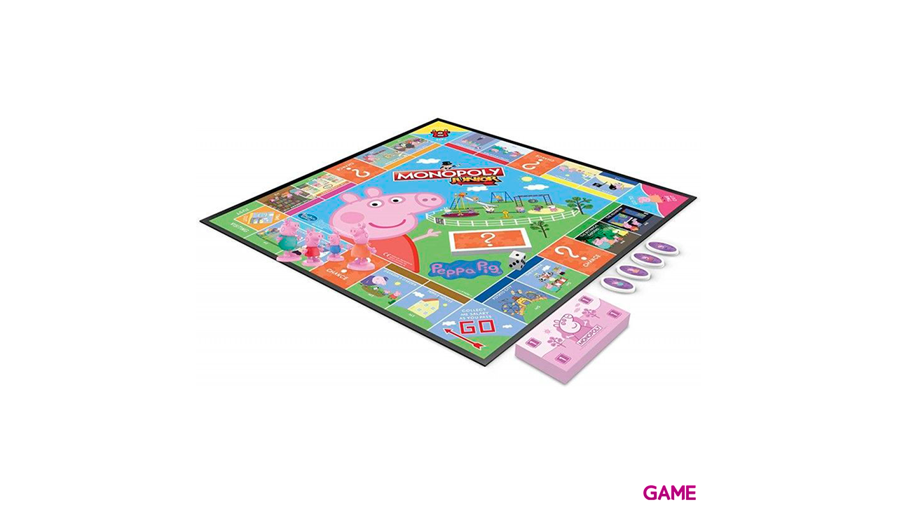 Juego Monopoly Junior Peppa Pig-2