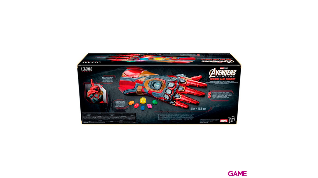 Replica Marvel: Nano Guantele Iron Man Avengers Marvel Legends-4