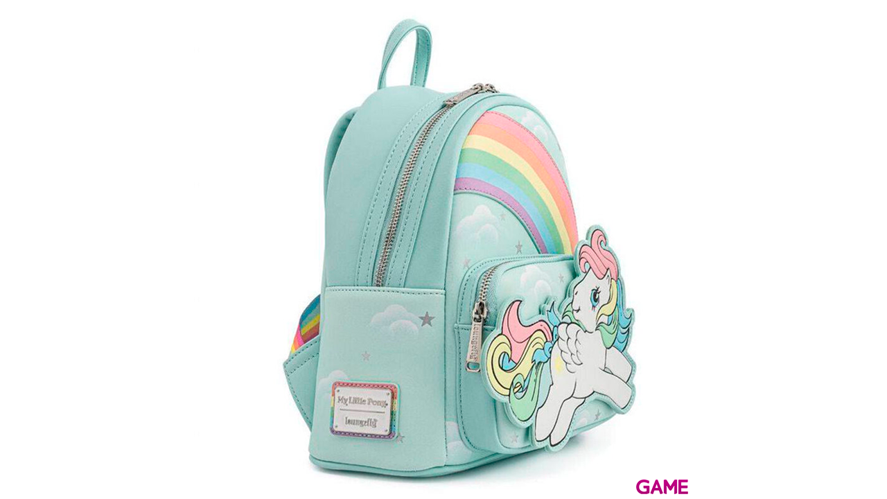 Mochila Starshine Rainbow Mi Pequeño Pony Loungefly 25cm-3