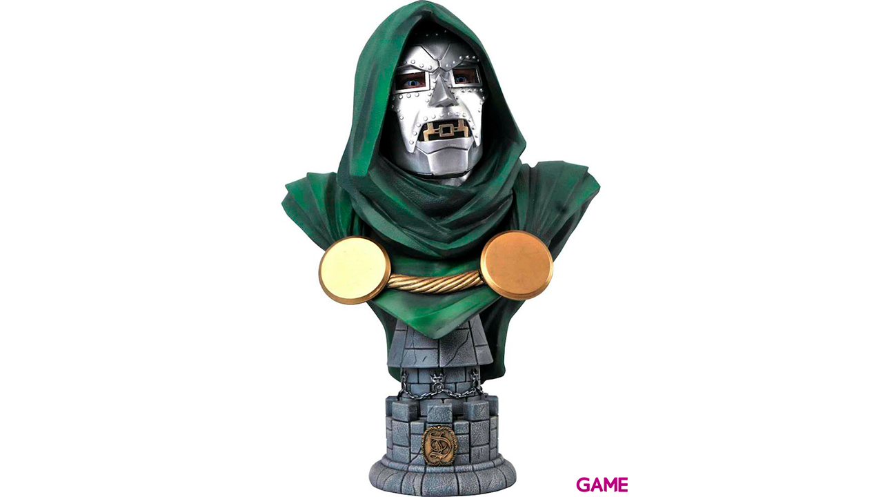 Busto Doctor Doom Legends In 3D Marvel Comics 25cm-0