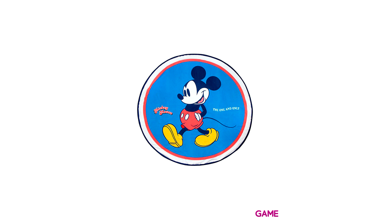 Toalla redonda Mickey Disney microfibra-0