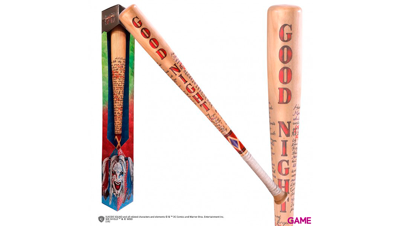 Replica DC Comics: Bate Harley Quinn Escuadron Suicida-0