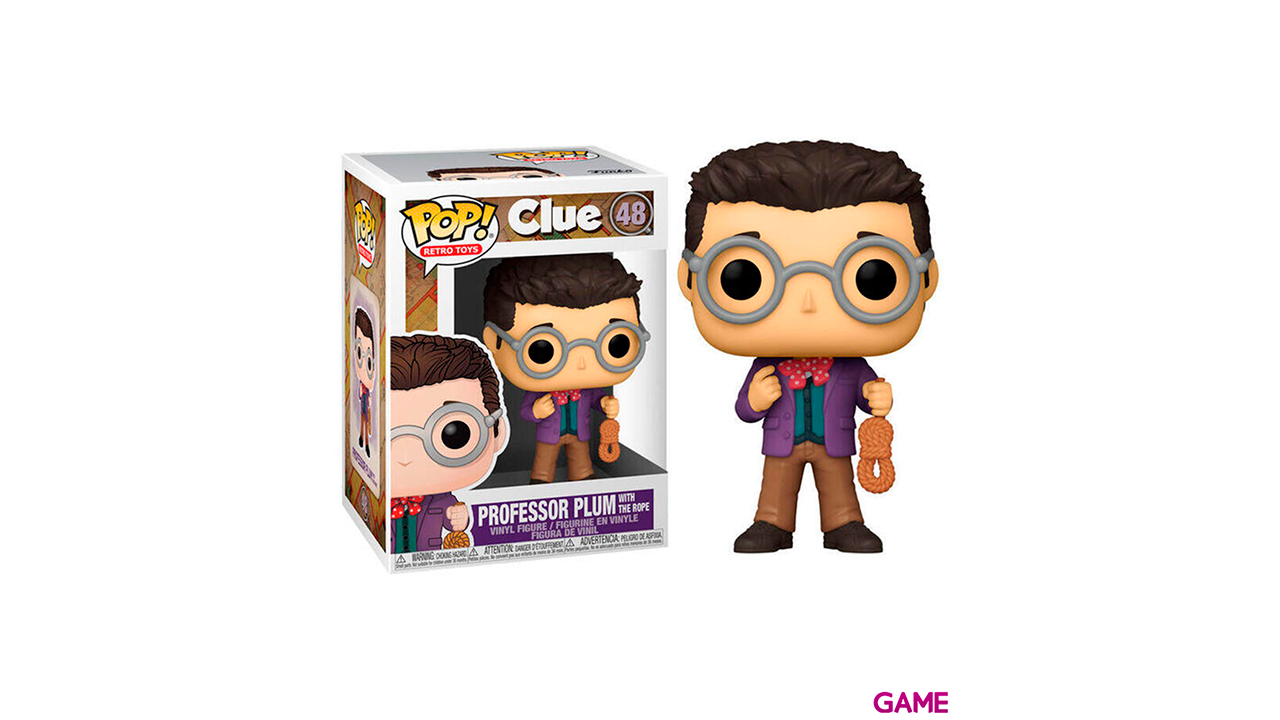 Figura POP Cluedo Professor Plum with Rope-1
