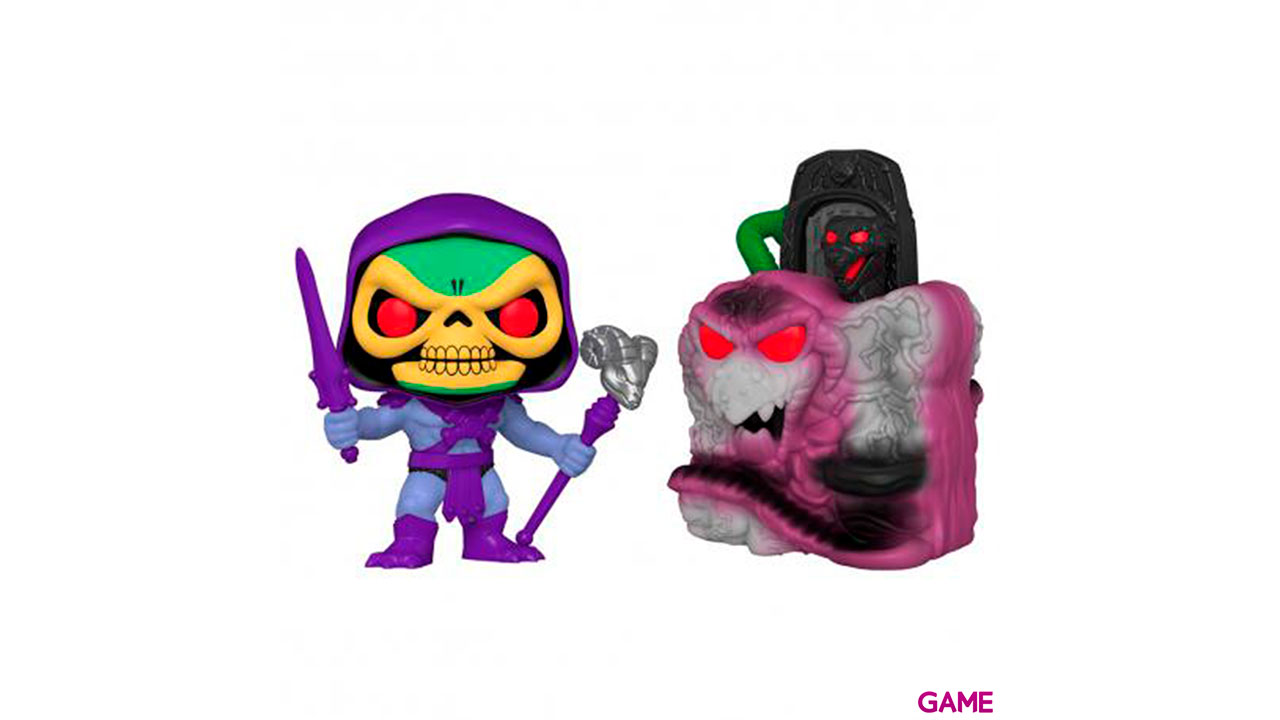 Figura POP Masters Of The Universe Snake Mountain with Skeletor-0