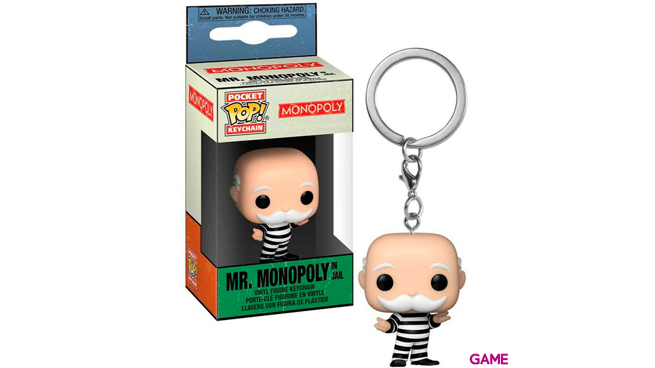 Llavero Pocket POP Monopoly Criminal Uncle Pennybags-0