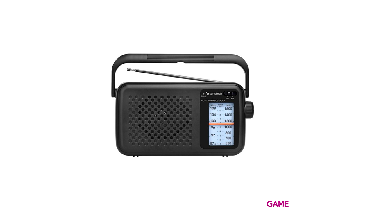 Sunstech Analogic Portable AM-FM - Radio-0