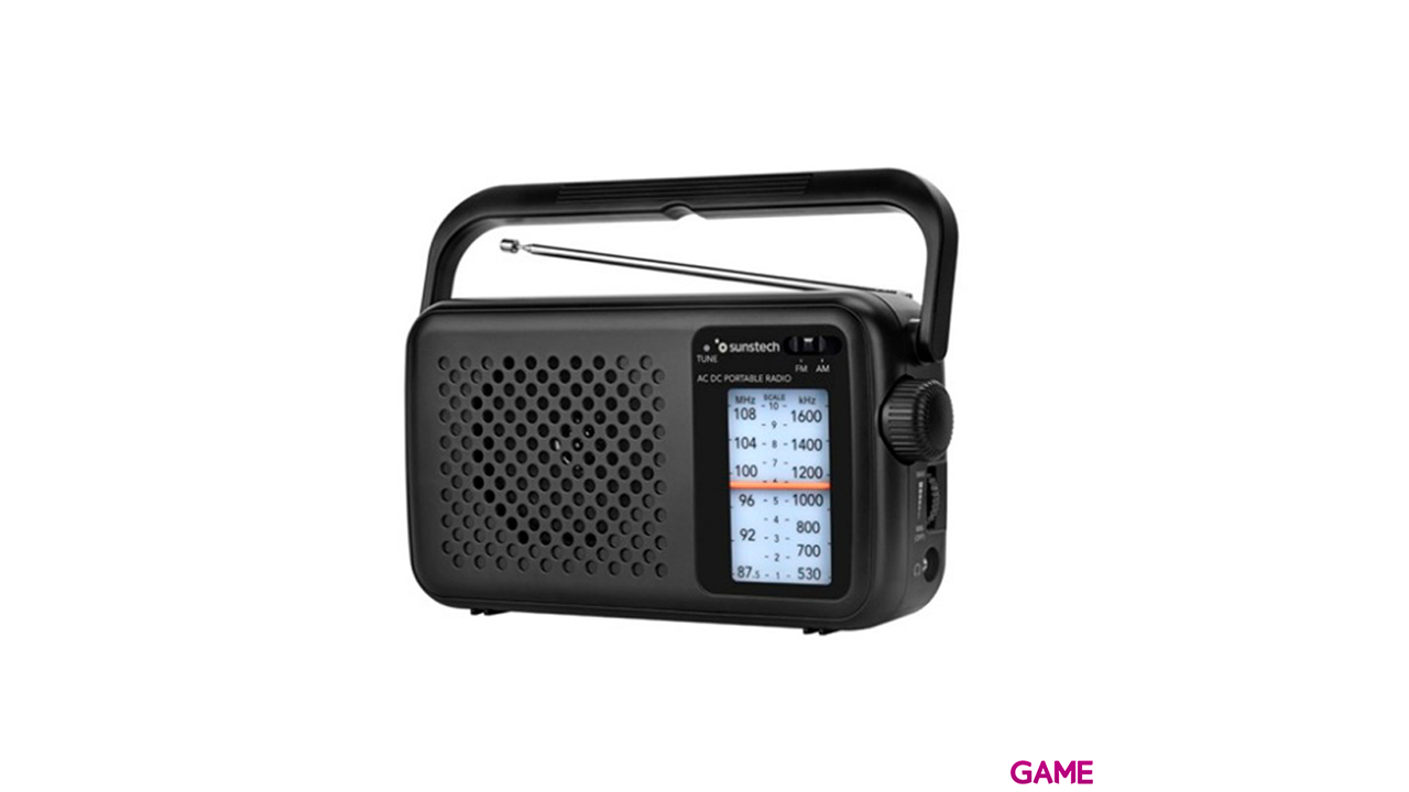Sunstech Analogic Portable AM-FM - Radio-1