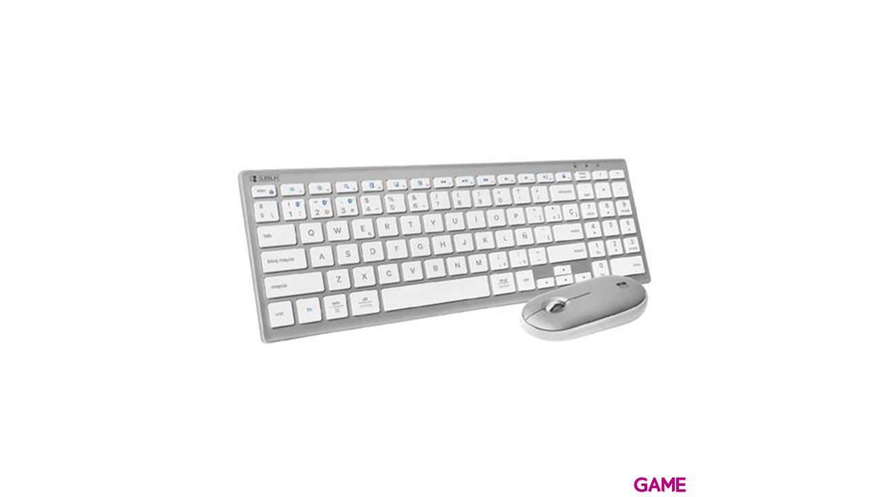 Subblim Pure Extender Silver Bluetooth - Combo-0
