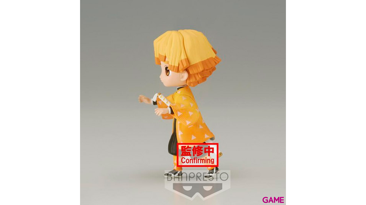 Figura Zenitsu Agatsuma Demon Slayer Kimetsu No Yaiba Q posket petit 7cm-3