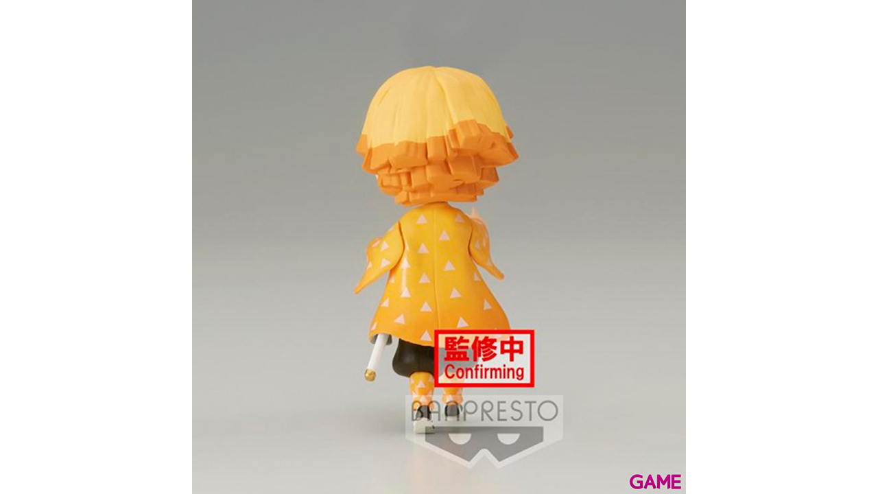 Figura Zenitsu Agatsuma Demon Slayer Kimetsu No Yaiba Q posket petit 7cm-4