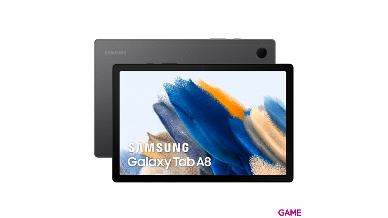 Samsung Galaxy Tab A8 64GB 10.5´´ 4G Wi-Fi 5 Android 11 Gris - Tablet-0