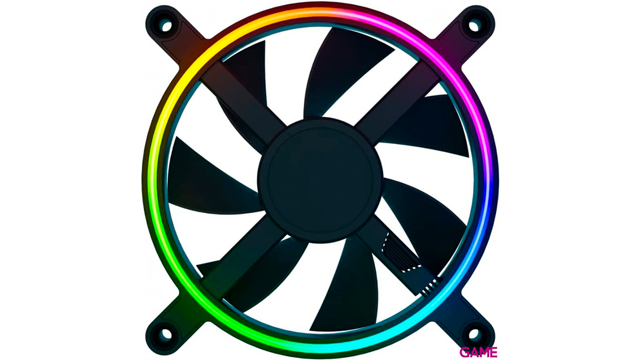 Razer Kunai Chroma 12cm Negro 3uds - Ventilador-2