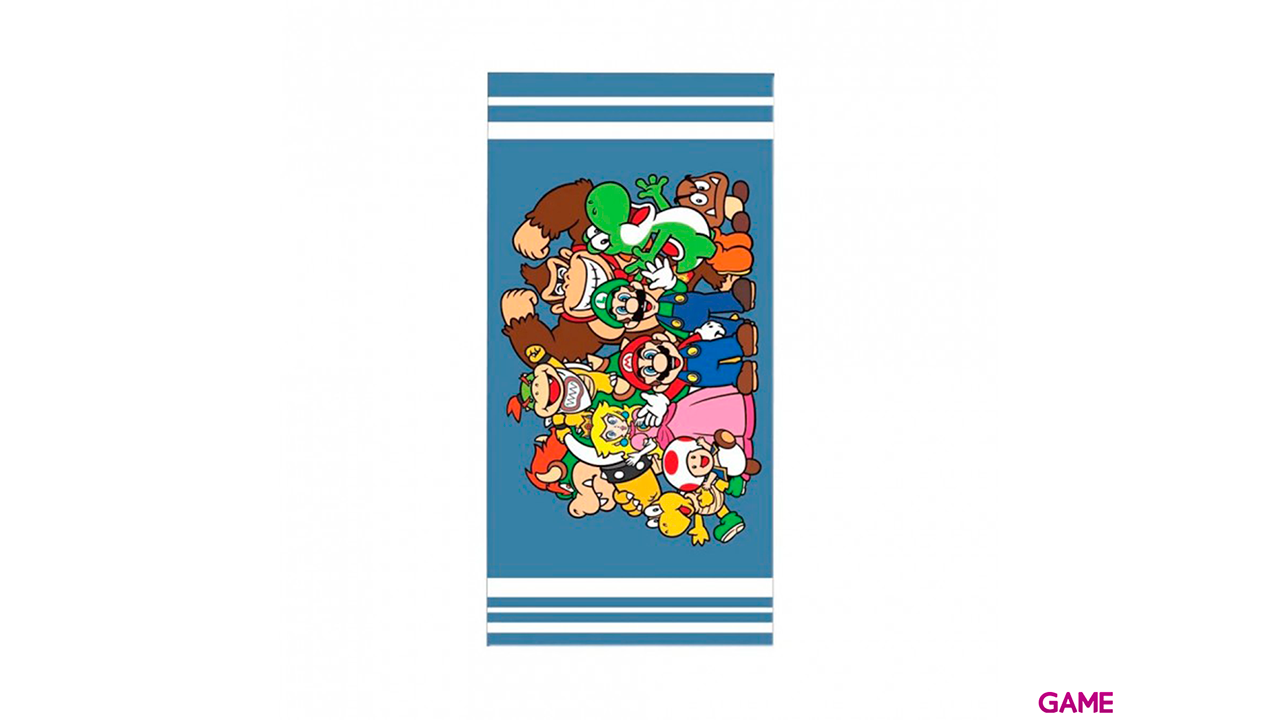 Toalla Super Mario Bros Nintendo 70x140cm-0