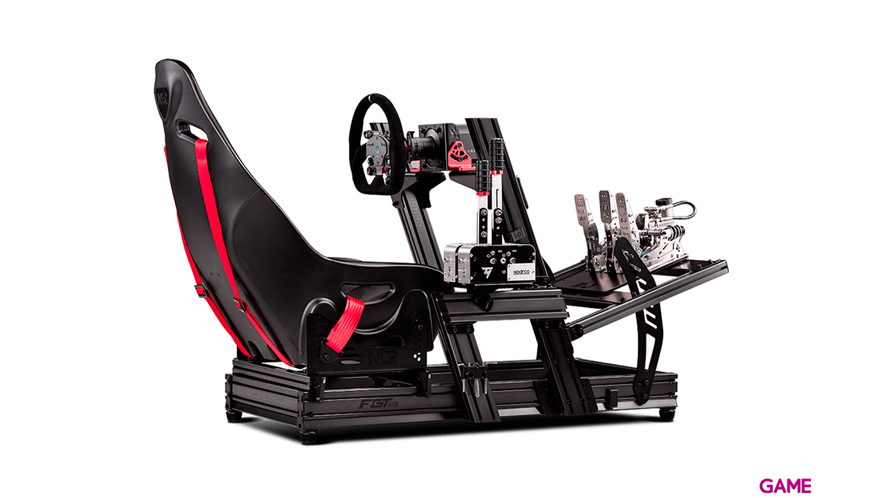 Next Level Racing F-GT Elite Aluminium Simulator Cockpit Front Side Mount Edition - Accesorio Simulacion-3