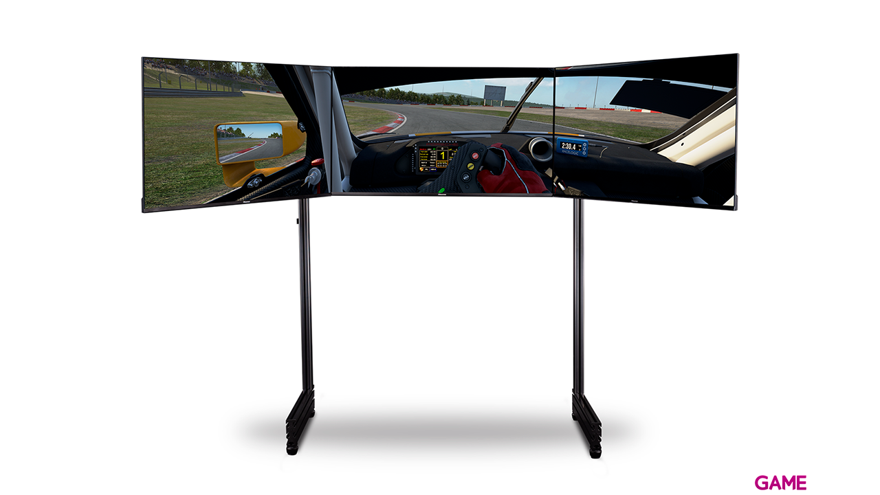 Next Level Racing Elite Free Standing Triple Monitor Stand Add On - Accesorio Simulacion-2