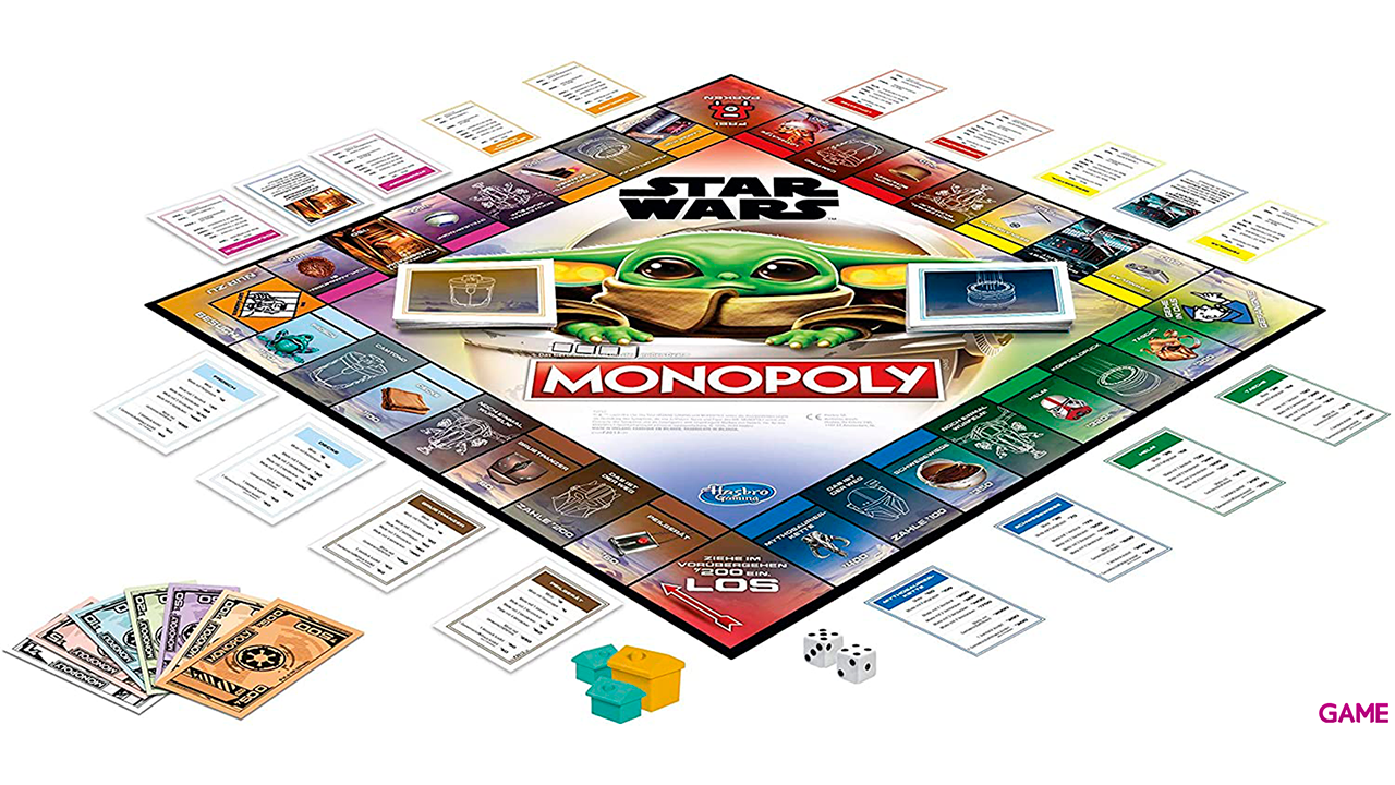 Juego Monopoly Mandalorian Star Wars-2