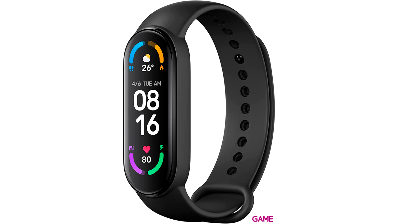 Xiaomi Mi Smart Band 6 NFC AMOLED Negro - Pulsera Actividad-1